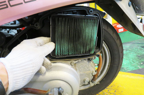 フィルター交換